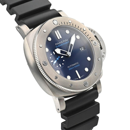 Panerai Luminor Submersible GMT Regatta PAM371 ZF Titanium Black Dial P9001