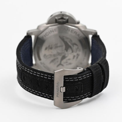 Panerai Luminor Submersible Mike Horn Edition PAM984 VSF Titanium Black Dial P9010