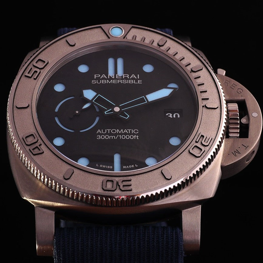 Panerai Luminor Submersible Mike Horn Edition PAM985 VSF Titanium Black Dial P9010