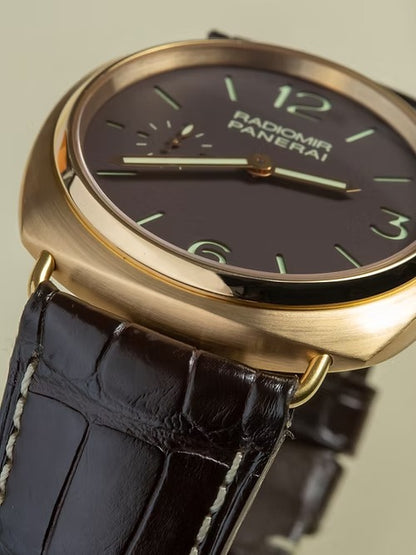 Panerai Radiomir Historic PAM 378 Rose Gold Black Dial P999