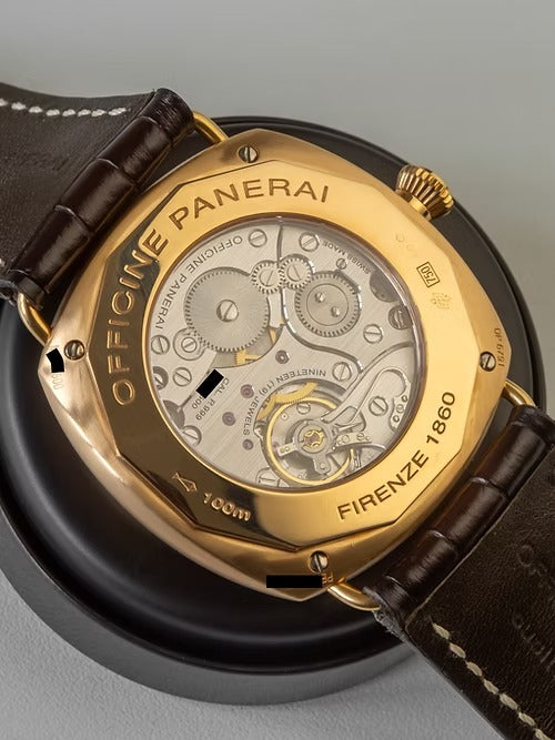 Panerai Radiomir Historic PAM 378 Rose Gold Black Dial P999
