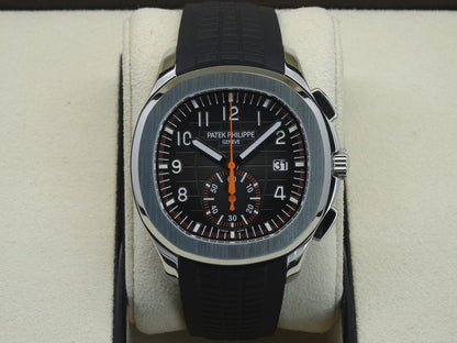 Patek Philippe Aquanaut Black Dial Automatic Men'S Chronograph Watch 5968A-001