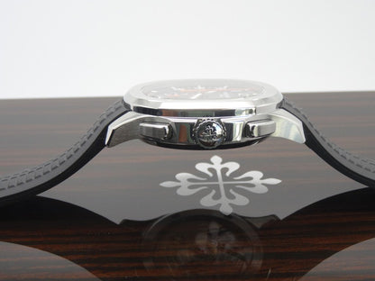 Patek Philippe Aquanaut Black Dial Automatic Men'S Chronograph Watch 5968A-001