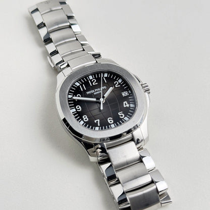 Patek Philippe Aquanaut Black Dial Stainless Steel Automatic Men'S Watch 5167-1A 51671A