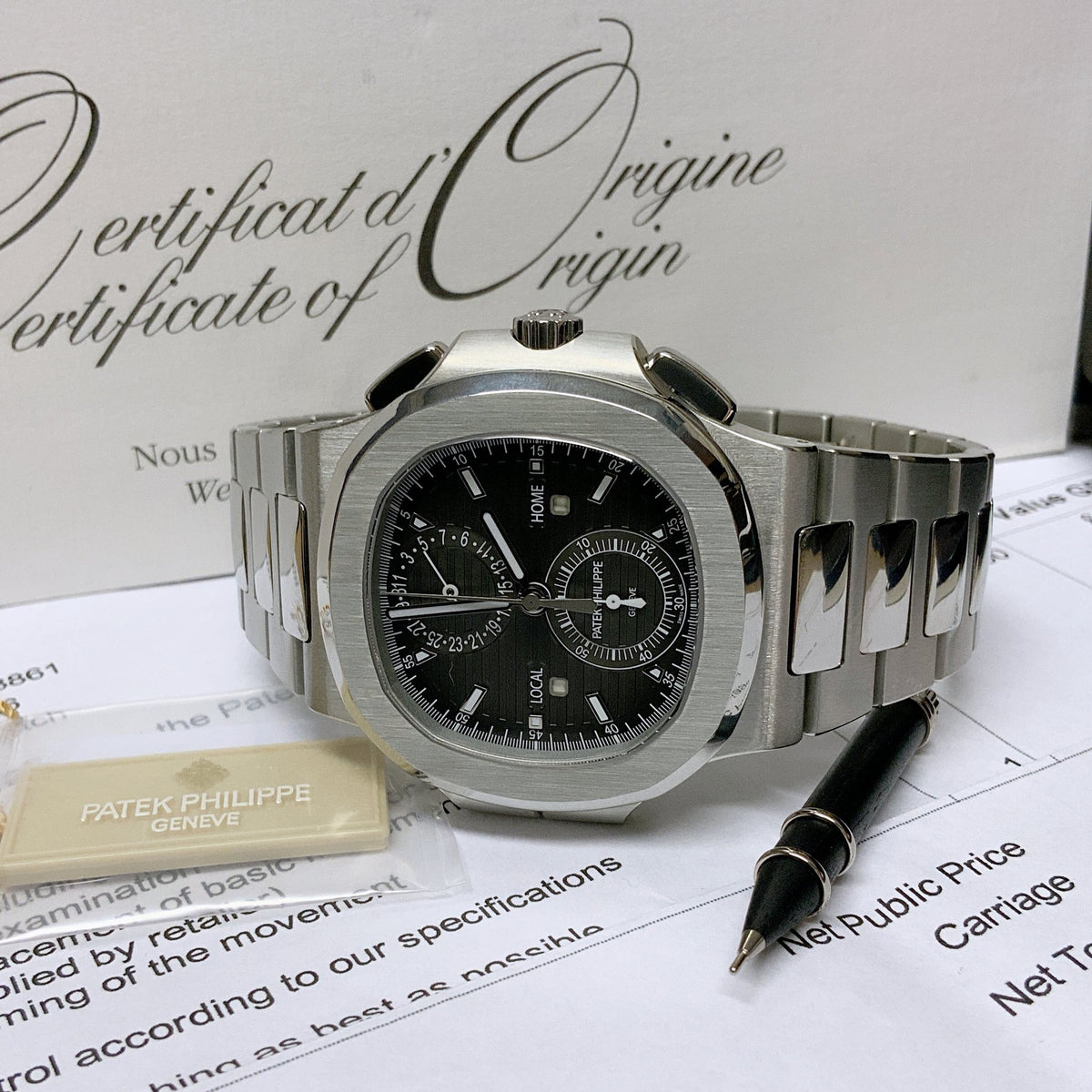 Patek Philippe Nautilus 59901A-001 Travel Time Chronograph