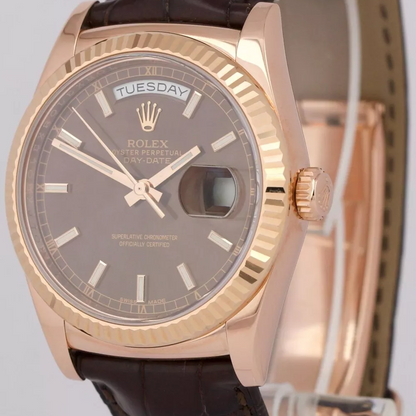 ROLEX Day-Date OYSTER PERPETUAL 118135-0003 WATCH 36