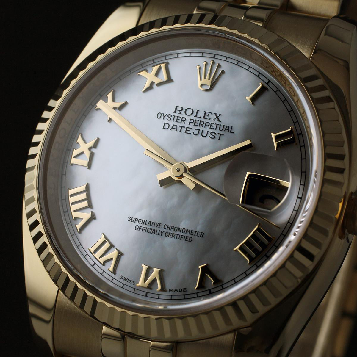 ROLEX OYSTER PERPETUAL 116238 WATCH 36mm
