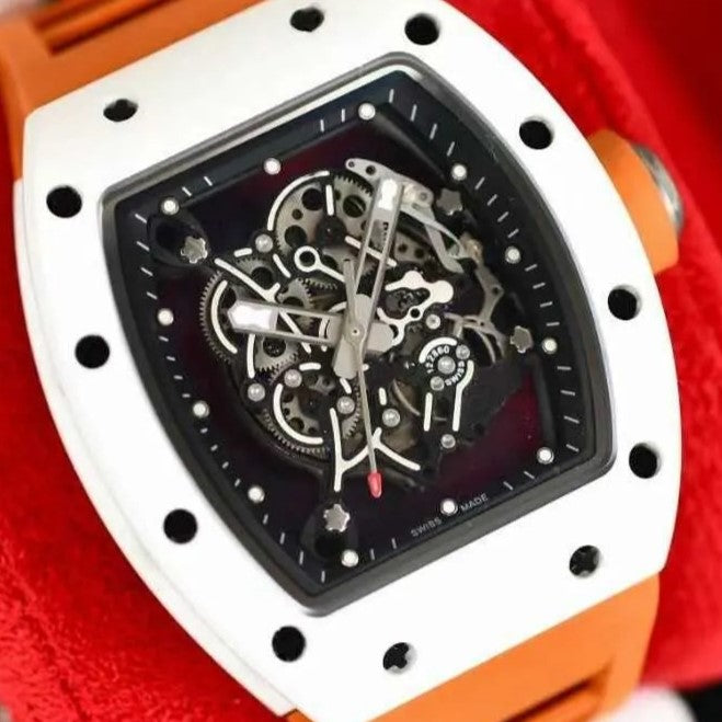 Richard Mille 055 Orange Strap