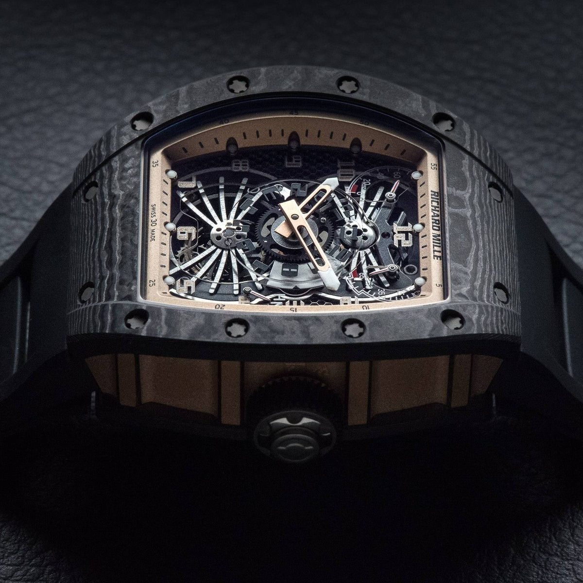 Richard Mille Men RM022 Black Dial