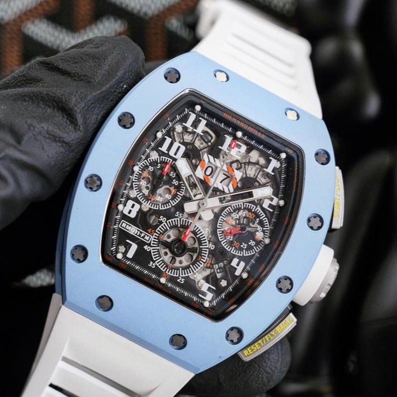 Richard Mille RM 011 Blue White