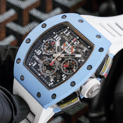 Richard Mille RM 011 Blue White