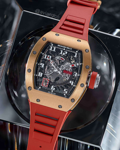 Richard Mille RM 030 Limited Edition 18K Rose Gold & Titanium Transparent Dial