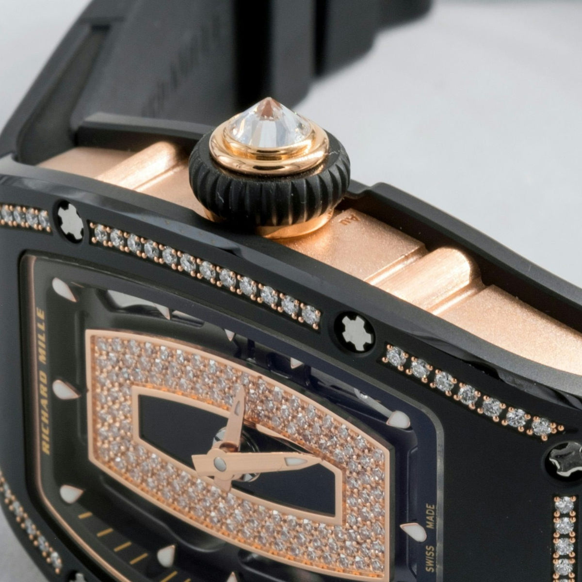 Richard Mille RM 07-01 In Gem-Set Black Ceramic