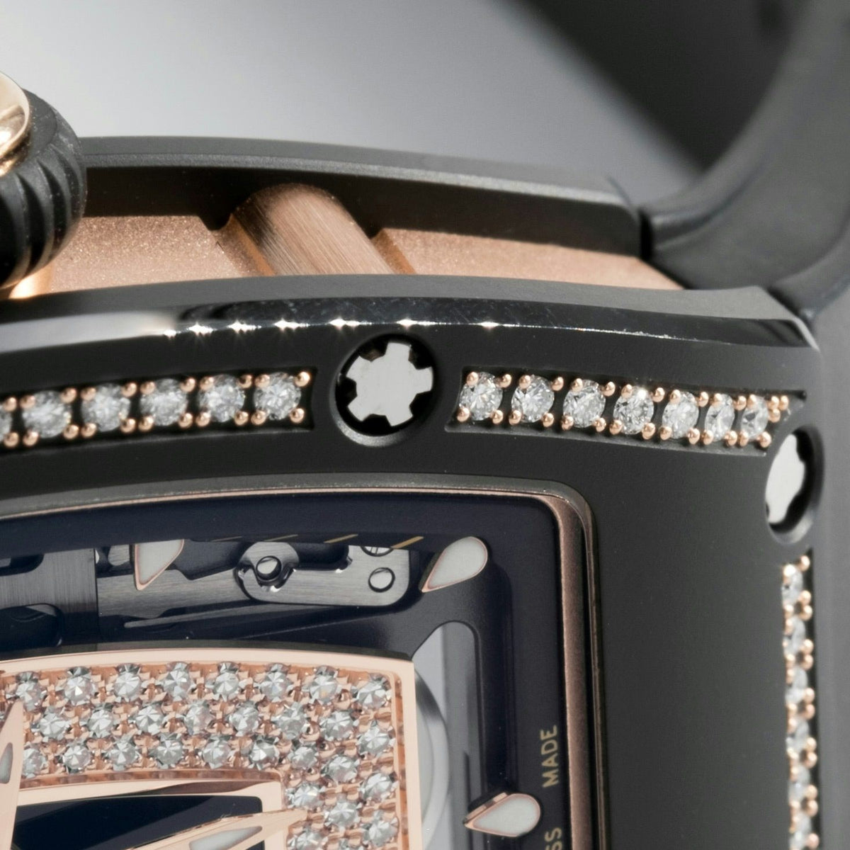 Richard Mille RM 07-01 In Gem-Set Black Ceramic