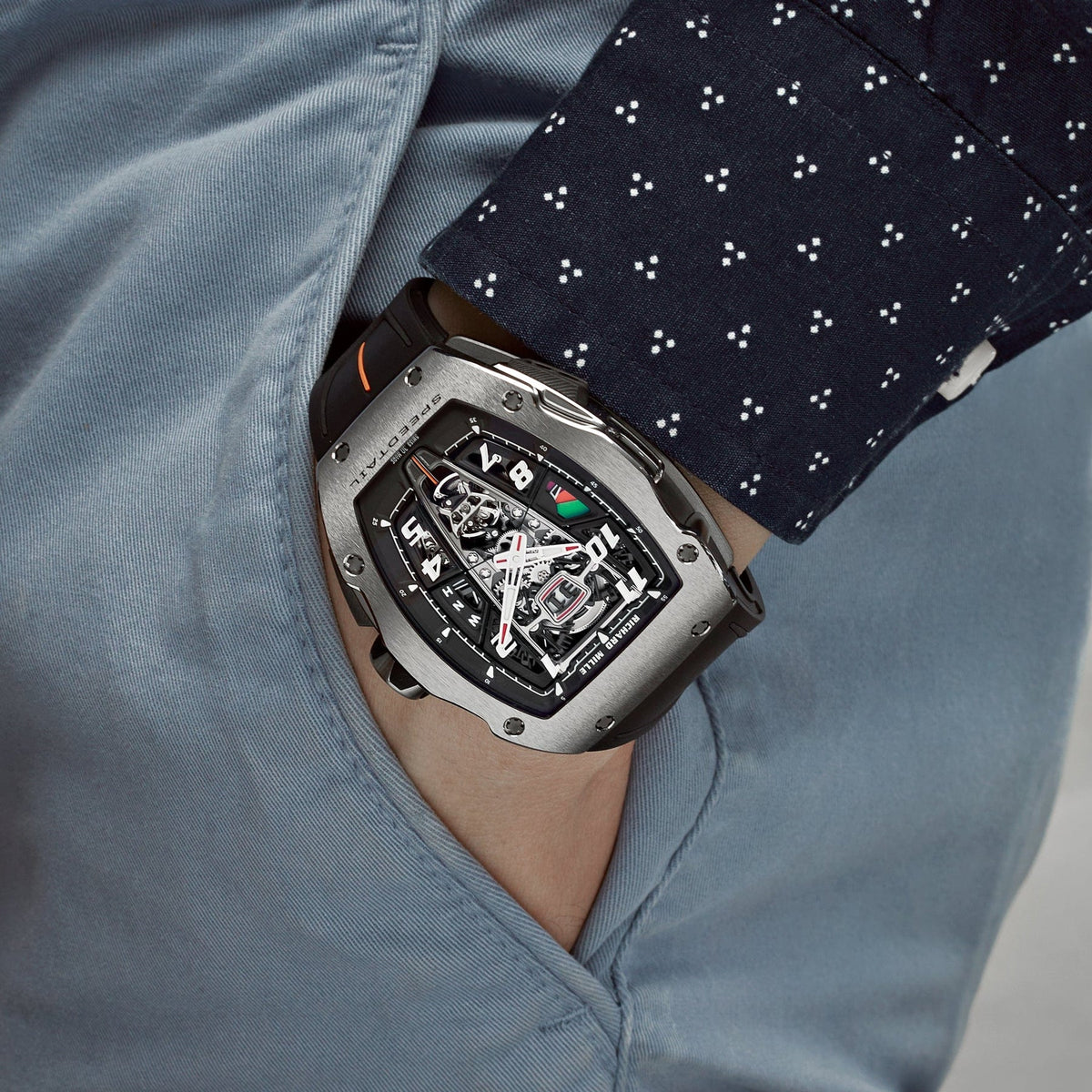 Richard Mille RM 40-01 Automatic Winding Tourbillon McLaren Speedtail