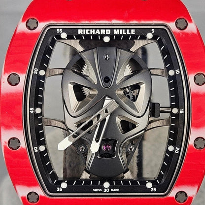 Richard Mille RM 52-06 Tourbillon Mask Red Black Rubber Band