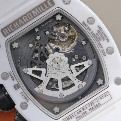 Richard Mille RM011 RM011-019 Around 45mm Men Transparent Dial