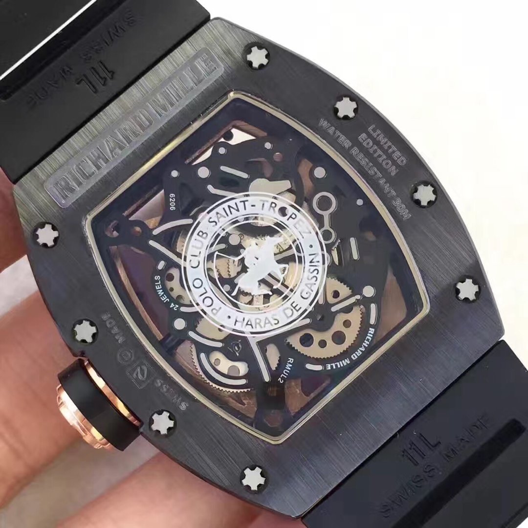 Richard Mille RM52-02 Horse Head Black Case
