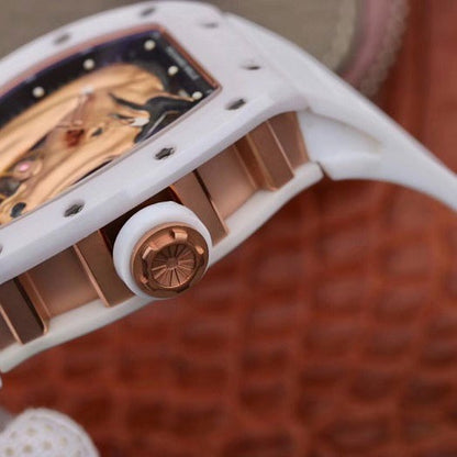 Richard Mille RM52-02 Yellow Gold Horse Head White