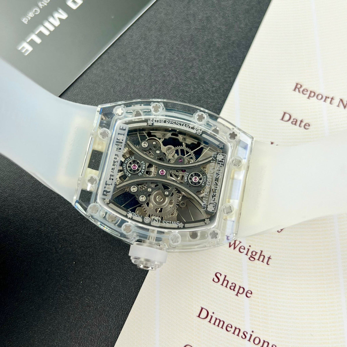 Richard Mille RM52-05 Around 5042mm Men RM52-05-004 Rose Gold-tone