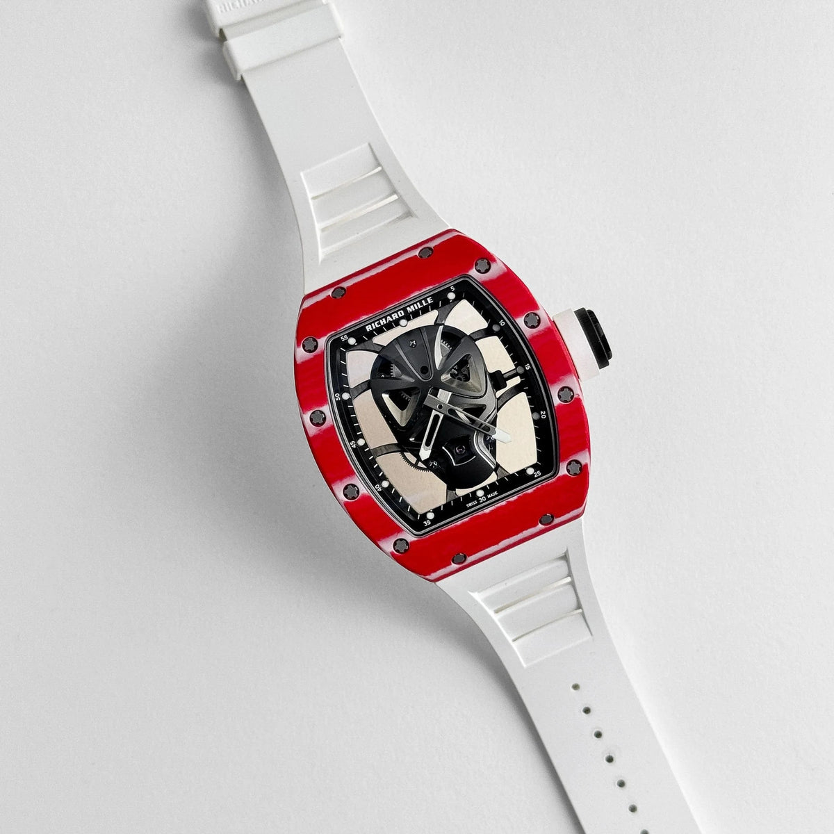Richard Mille RM52-06 White Mask Red Case