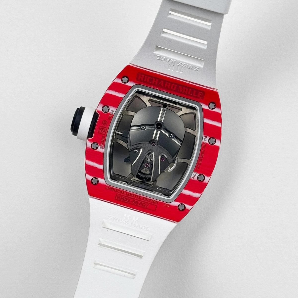 Richard Mille RM52-06 White Mask Red Case