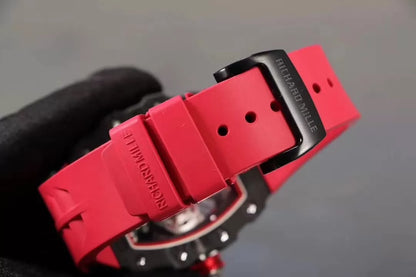 Richard Mille RM53-01 Red Case Black Rubber Band