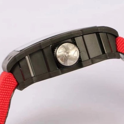 Richard Mille RM53-01 Red Case Red Fabric Strap