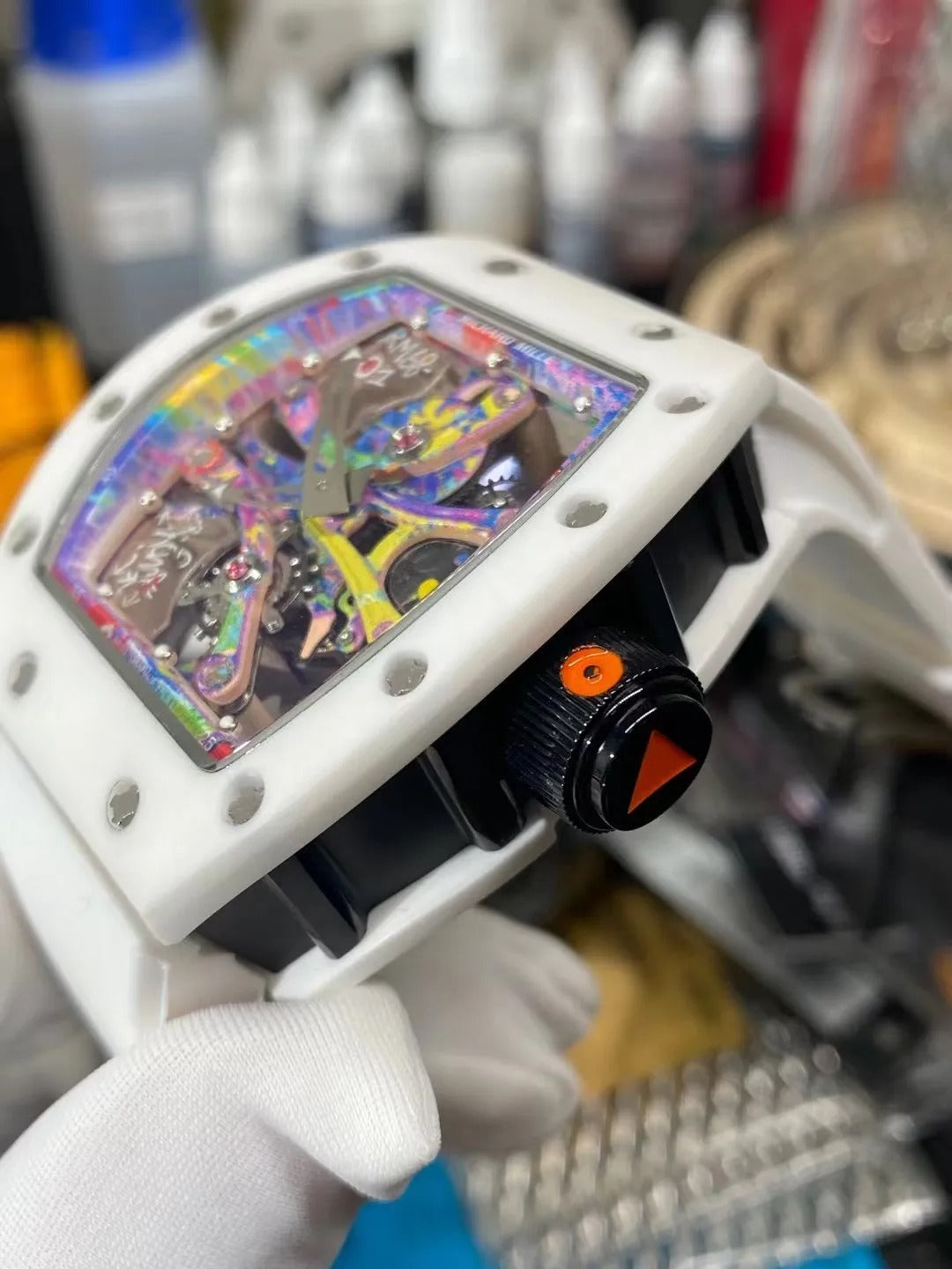 Richard Mille RM68-01 Men Around 5040mm RM68-01-002 Transparent Dial White
