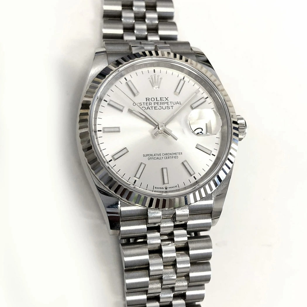 Rolex 126234 Datejust White dial 36Mm