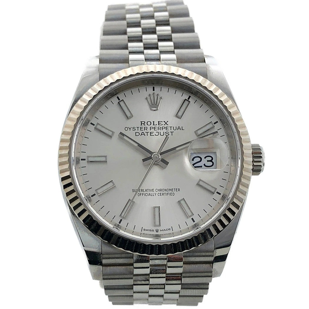 Rolex 126234 Datejust White dial 36Mm