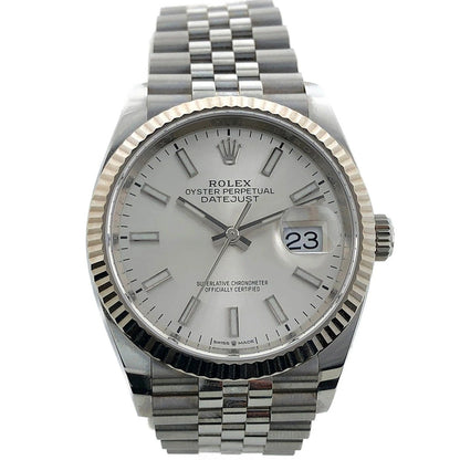 Rolex 126234 Datejust White dial 36Mm