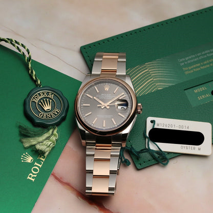 Rolex Datejust 126201 36Mm Slate Oyster