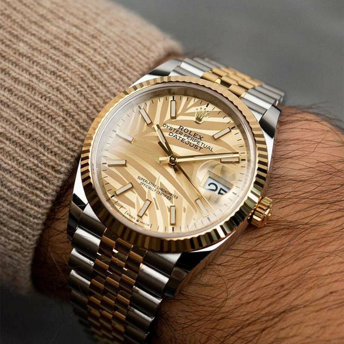 Rolex Datejust 126233 36Mm Golden