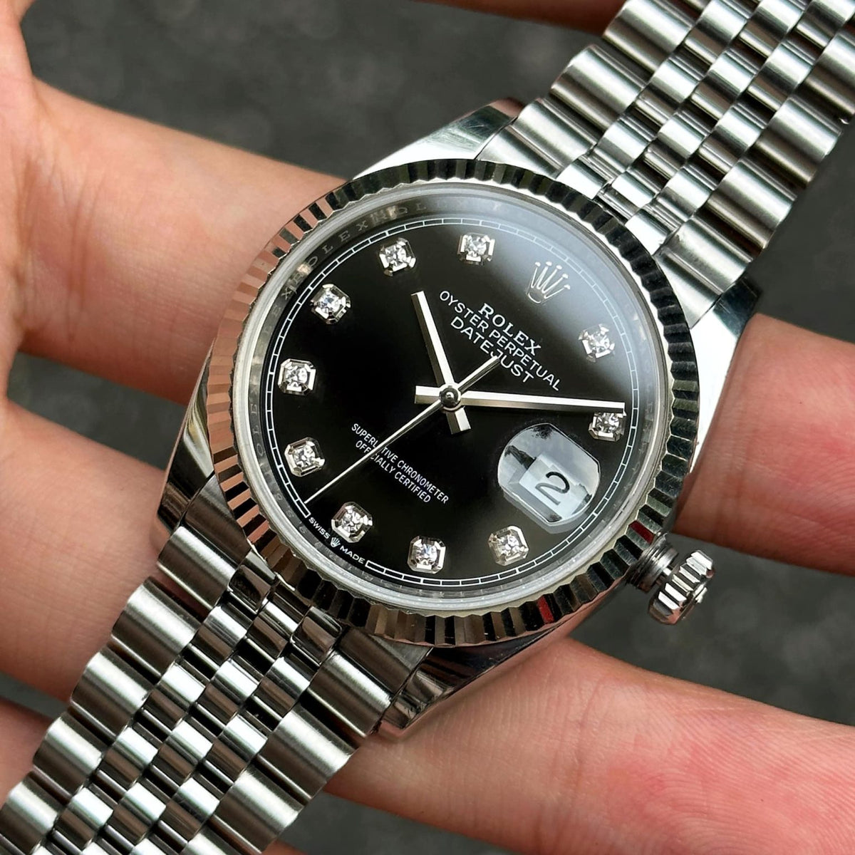 Rolex Datejust 126234-0027 Watch 36Mm