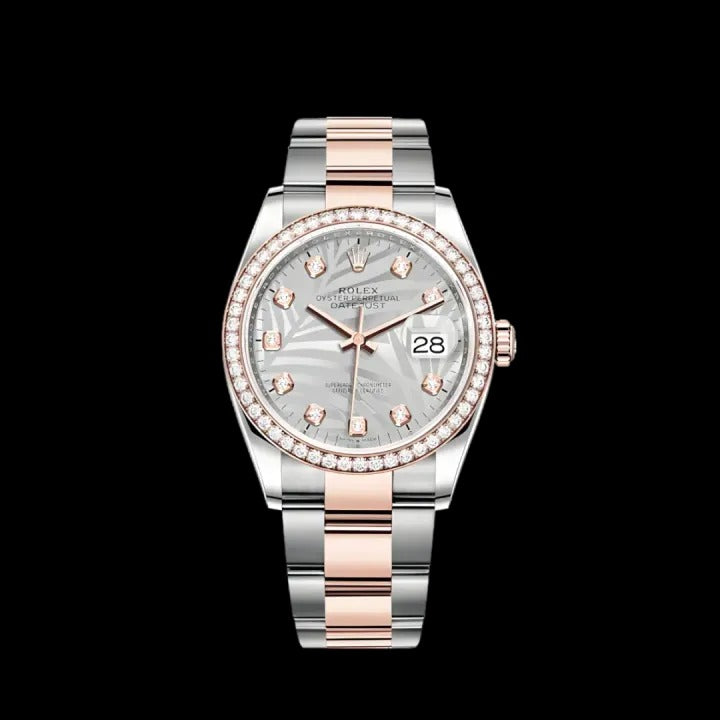 Rolex Datejust 126281Rbr 36Mm Silver