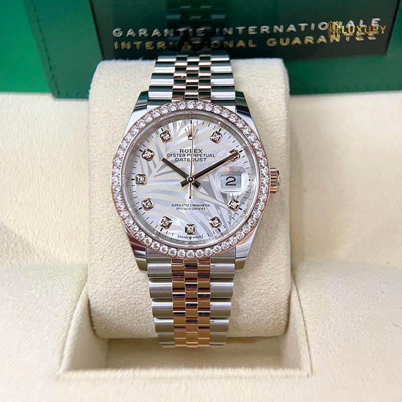 Rolex Datejust 126281Rbr 36Mm Silver