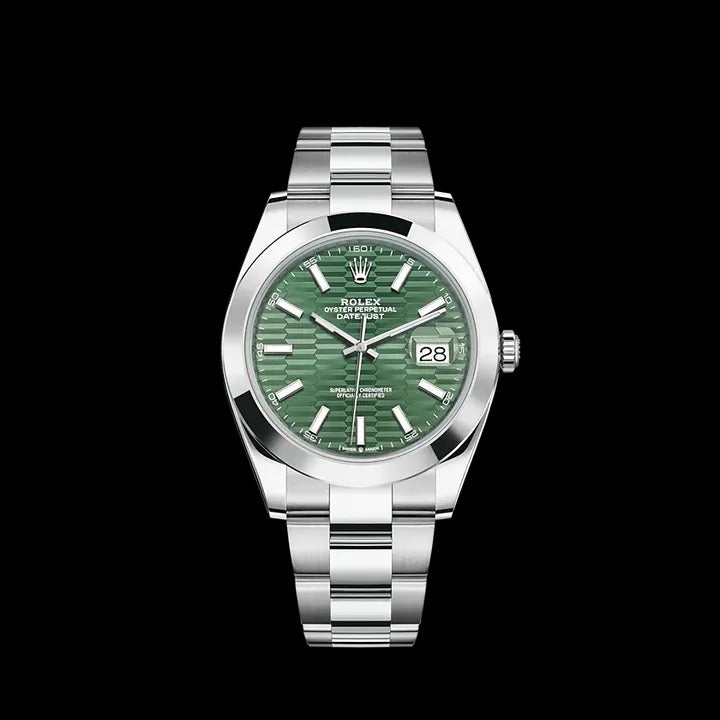Rolex Datejust 126300 41Mm Fluted Motif Oyster