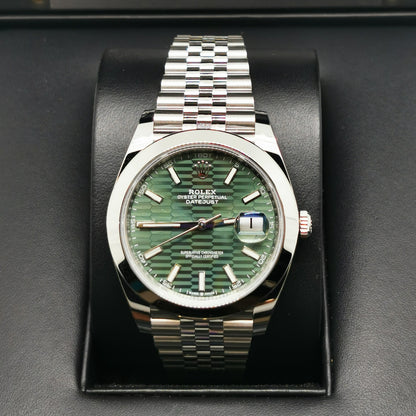 Rolex Datejust 126300 41Mm Fluted Motif Oyster