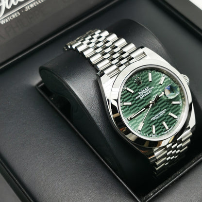 Rolex Datejust 126300 41Mm Fluted Motif Oyster