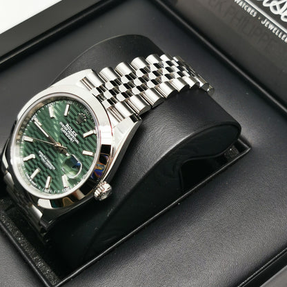 Rolex Datejust 126300 41Mm Fluted Motif Oyster