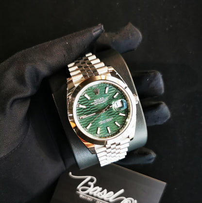 Rolex Datejust 126300 41Mm Fluted Motif Oyster