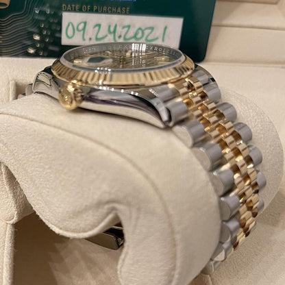 Rolex Datejust 126333 41Mm Golden Oyster