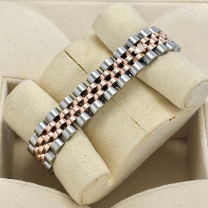 Rolex Datejust 26 179171 Purple Romans Numerals Rose Gold