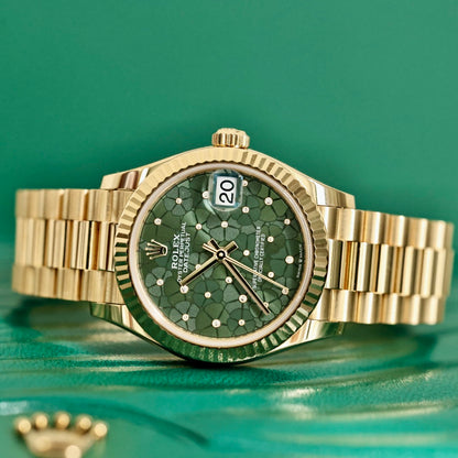 Rolex Datejust 278288Rbr 31Mm Olive Green