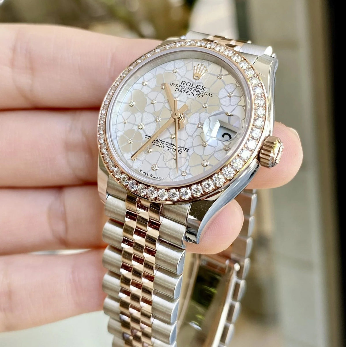 Rolex Datejust 278381Rbr 31Mm Silver