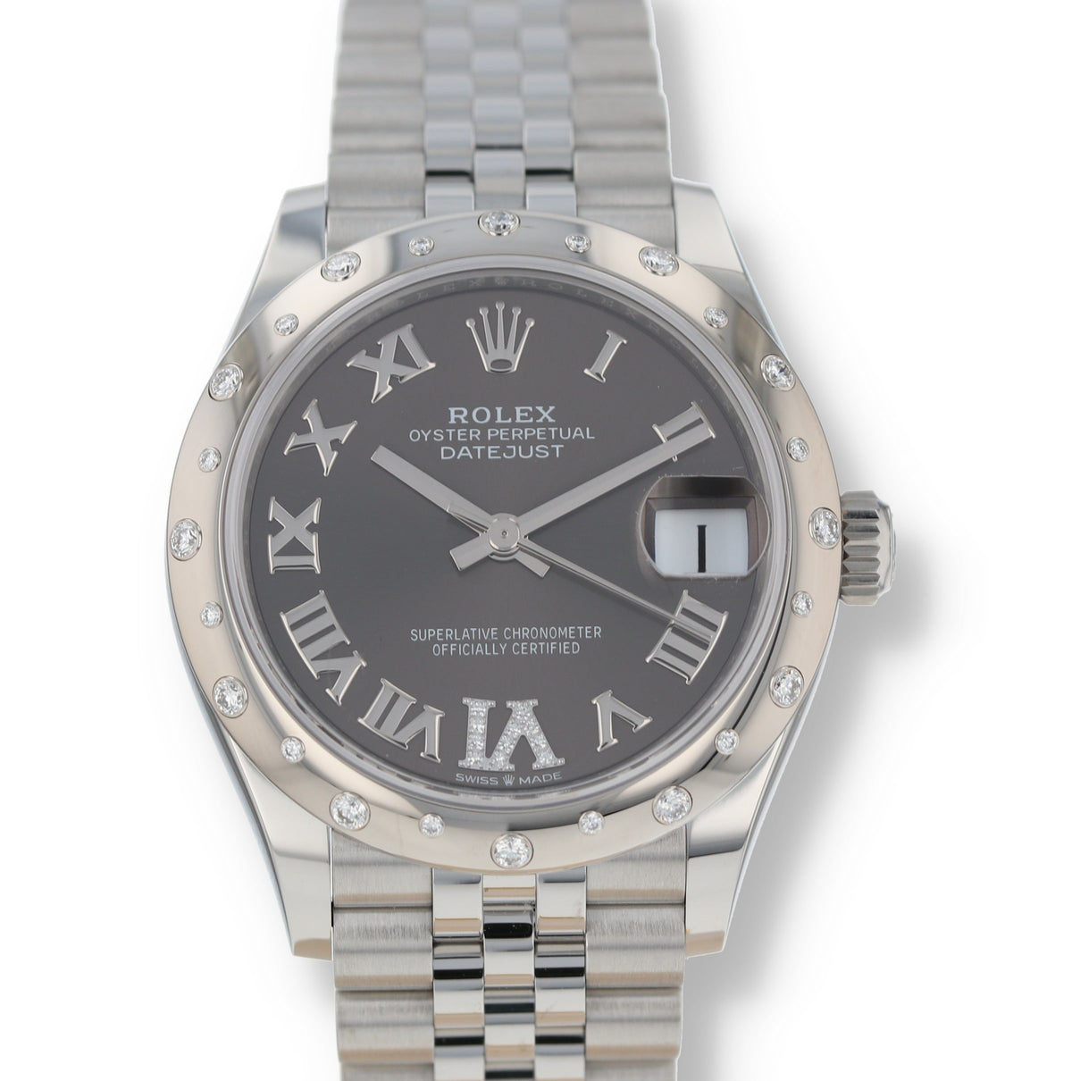 Rolex Datejust 31Mm 278344Rbr Dark Grey