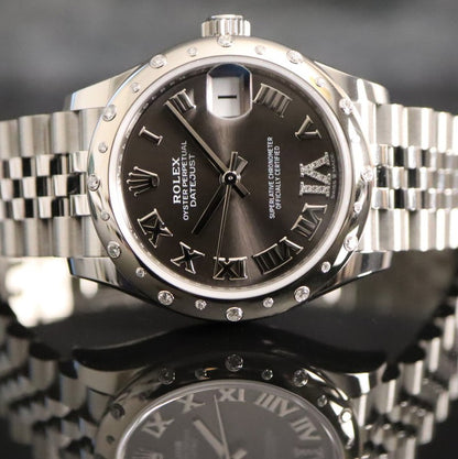 Rolex Datejust 31Mm 278344Rbr Dark Grey