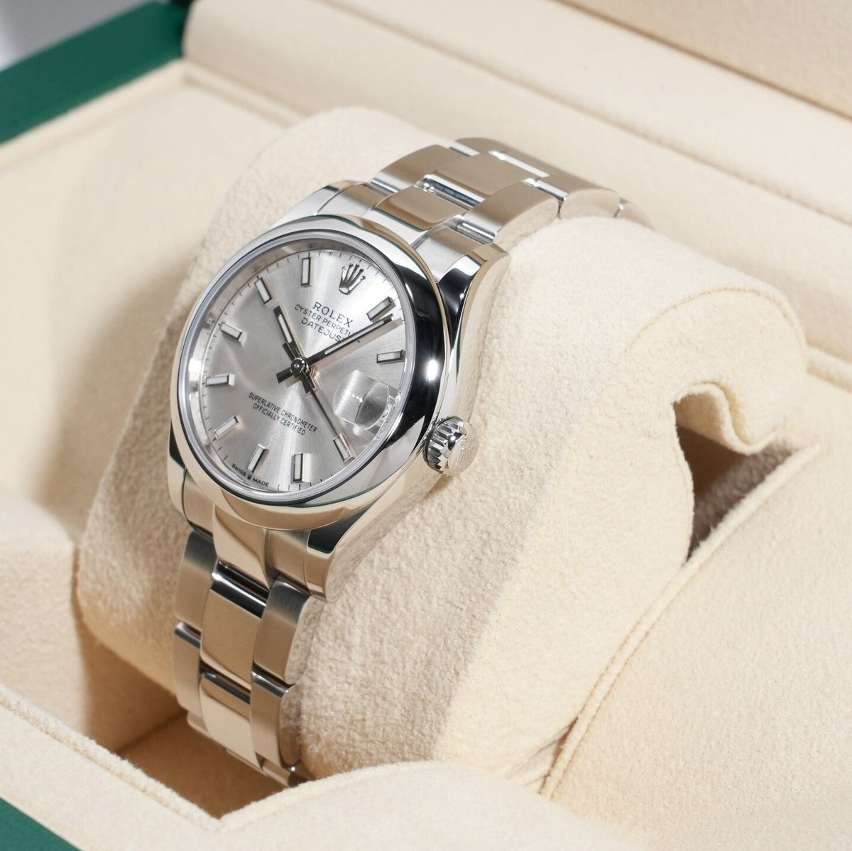 Rolex Datejust 34Mm 115200 Bright Blue
