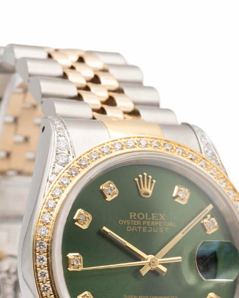 Rolex Datejust 36 Mm Oystersteel And Yellow Gold Slate M126283Rbr 0021